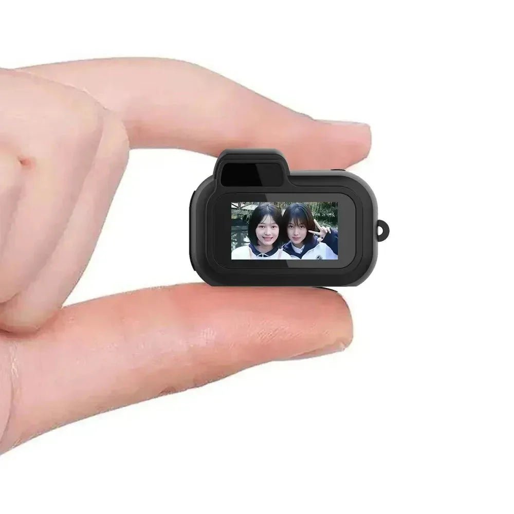 Mini Slr - Shaped 1080P Pocket DV Camera – Portable Body Cam, Action Camera with Display Screen, Loop Recording, & Filters - TrendyTechWorldTrendyTechWorldTrendyTechWorldMini Slr - Shaped 1080P Pocket DV Camera – Portable Body Cam, Action Camera with Display Screen, Loop Recording, & Filters