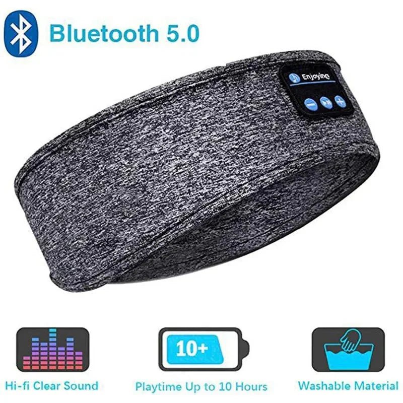 Bluetooth Sleep Headband – Wireless Headphones, Built - In Speakers, Comfortable Fabric, 10 - Hour Battery Life - TrendyTechWorldElectronicsTrendyTechWorldTrendyTechWorldADADAD