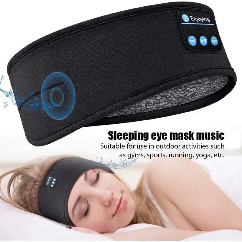 Bluetooth Sleep Headband – Wireless Headphones, Built - In Speakers, Comfortable Fabric, 10 - Hour Battery Life - TrendyTechWorldElectronicsTrendyTechWorldTrendyTechWorld000000