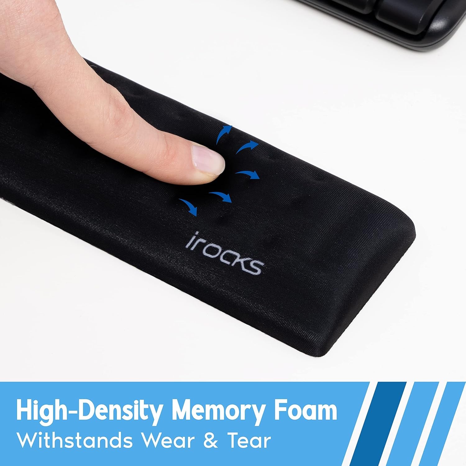Memory Foam Mouse Wrist Rest - Pain - Reducing Wrist Rest for Mouse - Non - Slip Rubber Base Wrist Rest - Cooling Mouse Wrist Support for Long Hours of Work, Studying, Gaming (Black) - TrendyTechWorldTrendyTechWorld7445044267232TrendyTechWorldMemory Foam Mouse Wrist Rest - Pain - Reducing Wrist Rest for Mouse - Non - Slip Rubber Base Wrist Rest - Cooling Mouse Wrist Support for Long Hours of Work, Studying, Gaming (Black)