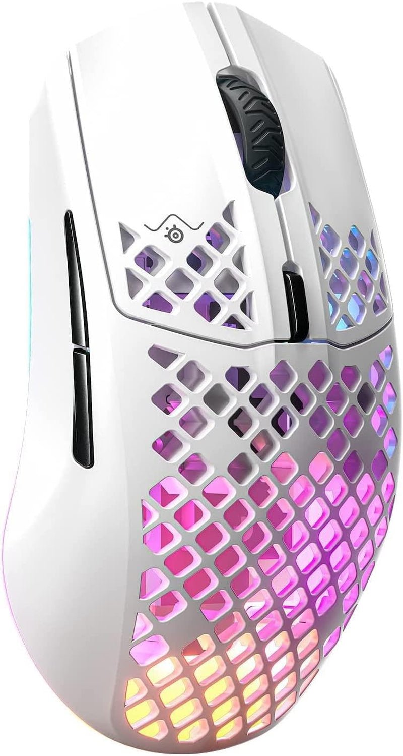 Aerox 3 Wireless - Holey RGB Gaming Mouse - Ultra - Lightweight Water Resistant Design - 18K DPI Truemove Air Optical Sensor - Snow - TrendyTechWorldTrendyTechWorld313056139137TrendyTechWorldAerox 3 Wireless - Holey RGB Gaming Mouse - Ultra - Lightweight Water Resistant Design - 18K DPI Truemove Air Optical Sensor - Snow