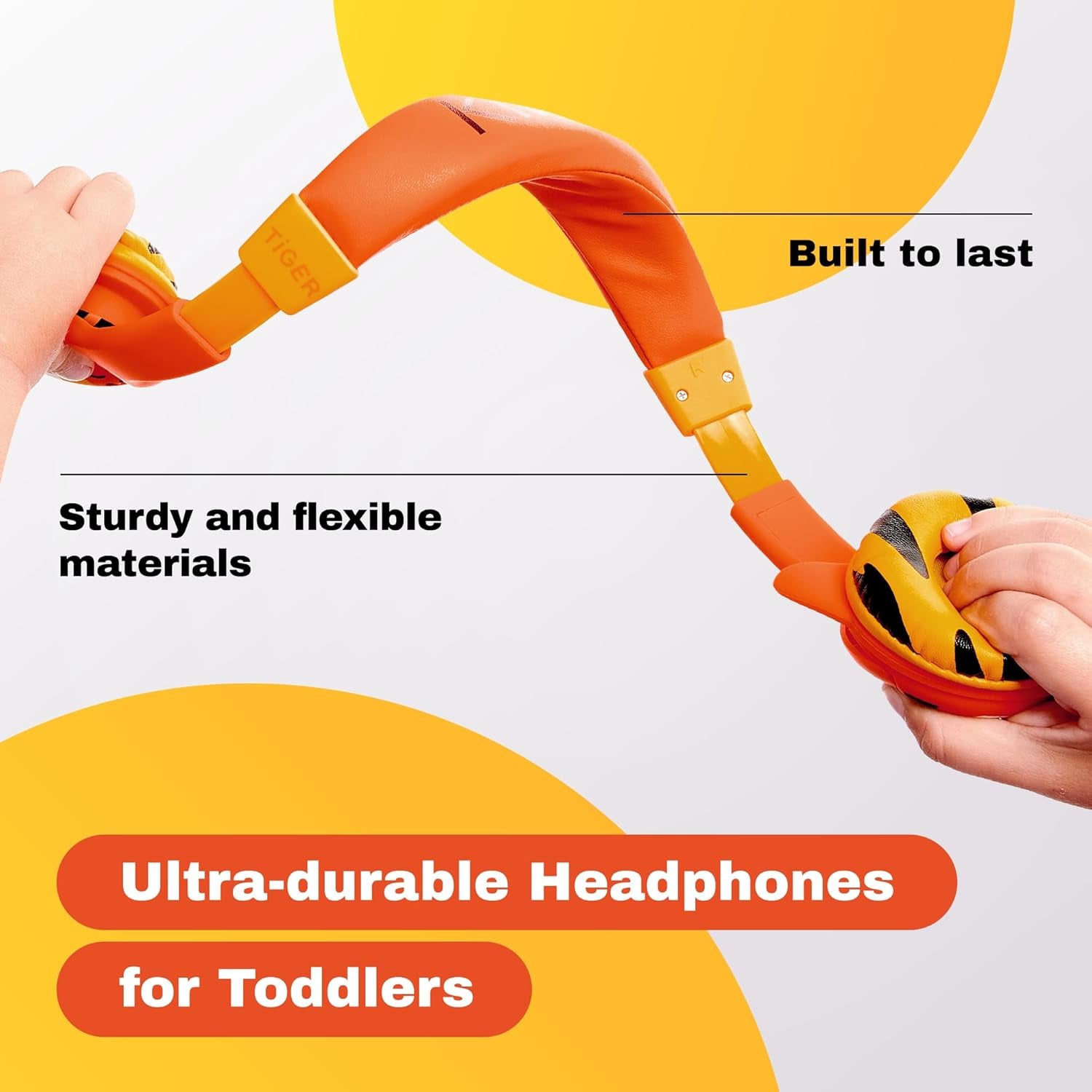 Wired Toddler Headphones for 1 - 7 Years Old — 85Db Volume Limited Baby Headphones for Plane and Car Travel — Children Headset for Airplane, Ipad and Tablet, Kids Headphone with Cord for Children - TrendyTechWorldTrendyTechWorld7445003612622TrendyTechWorldWired Toddler Headphones for 1 - 7 Years Old — 85Db Volume Limited Baby Headphones for Plane and Car Travel — Children Headset for Airplane, Ipad and Tablet, Kids Headphone with Cord for Children