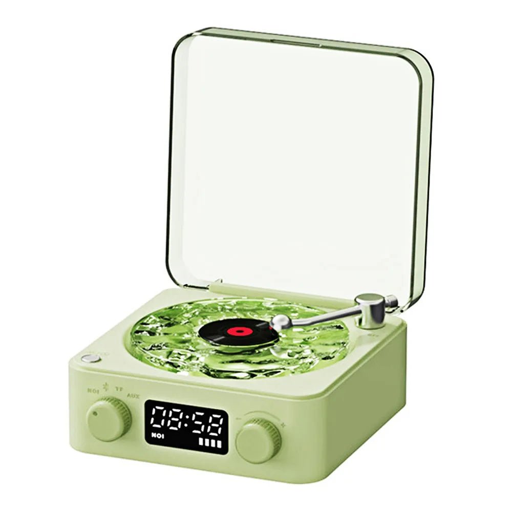 Mini Retro White Noise Bluetooth Speaker Portable Vintage Sleep Aid Bluetooth Speaker Subwoofer with RGB Light Support TF Card - TrendyTechWorldTrendyTechWorld313092492494TrendyTechWorldMini Retro White Noise Bluetooth Speaker Portable Vintage Sleep Aid Bluetooth Speaker Subwoofer with RGB Light Support TF Card