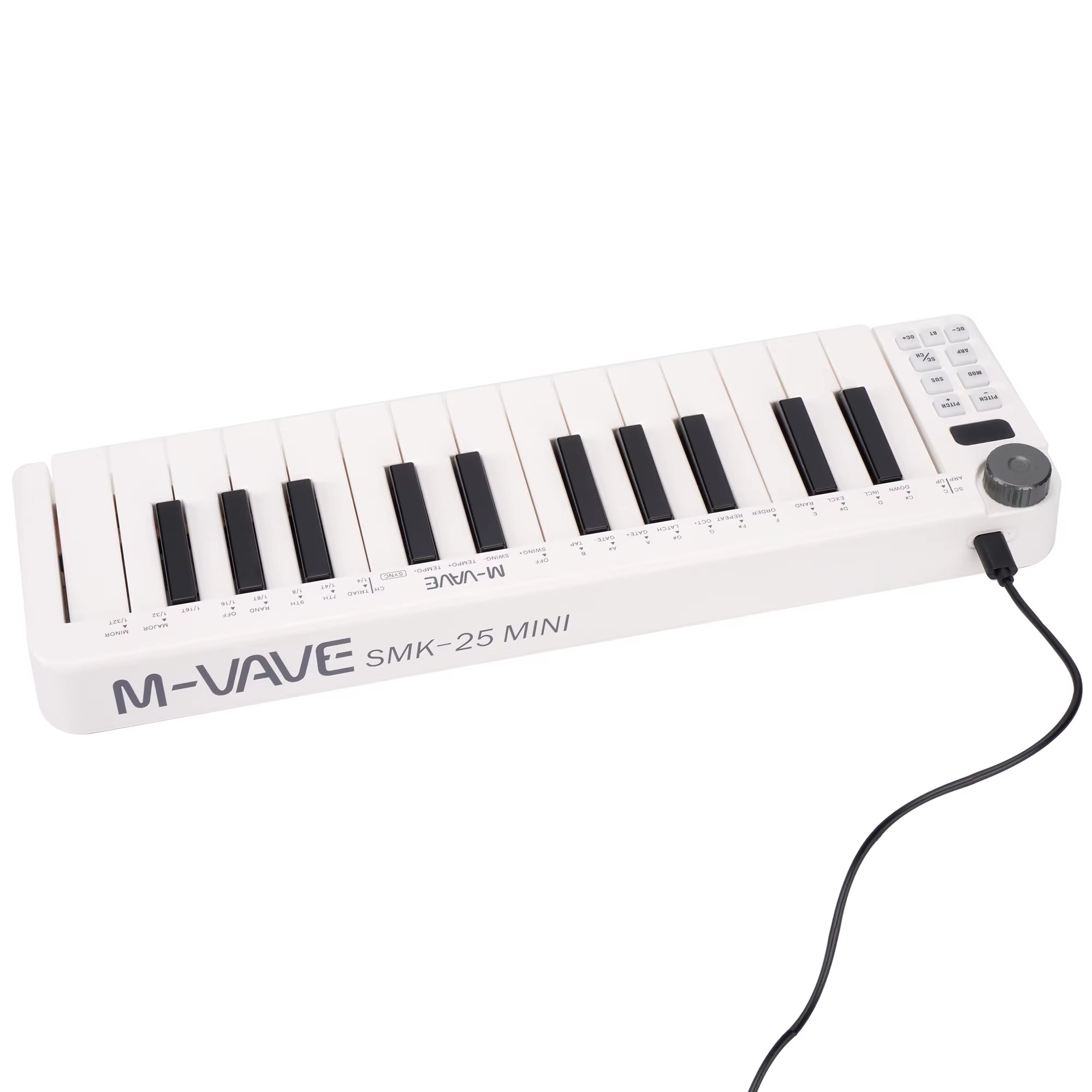 Smk - 25Mini MIDI Keyboard Rechargeable 25 - Key MIDI Control Keyboard Instrument Mini Portable USB Keyboard MIDI Controller - TrendyTechWorldTrendyTechWorld705353420528TrendyTechWorldSmk - 25Mini MIDI Keyboard Rechargeable 25 - Key MIDI Control Keyboard Instrument Mini Portable USB Keyboard MIDI Controller