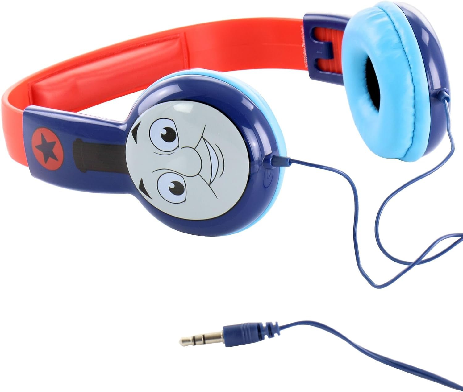Thomas and Friends Kids Safe over the Ear Headphones HP2 - 03085 | Kids Headphones, Volume Limiter for Developing Ears, 3.5MM Stereo Jack, Recommended for Ages 3 - 9, by Thomas and Friends - Blue - TrendyTechWorldTrendyTechWorld313054697639TrendyTechWorldThomas and Friends Kids Safe over the Ear Headphones HP2 - 03085 | Kids Headphones, Volume Limiter for Developing Ears, 3.5MM Stereo Jack, Recommended for Ages 3 - 9, by Thomas and Friends - Blue