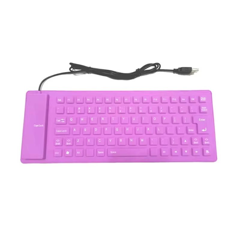 Silicone Mute Soft Keyboard 85 - Key Computer Keyboard USB Wired Keyboard Portable Mini Laptop Pc Folding Waterproof Keyboard - TrendyTechWorldTrendyTechWorld7445002260237TrendyTechWorldSilicone Mute Soft Keyboard 85 - Key Computer Keyboard USB Wired Keyboard Portable Mini Laptop Pc Folding Waterproof Keyboard
