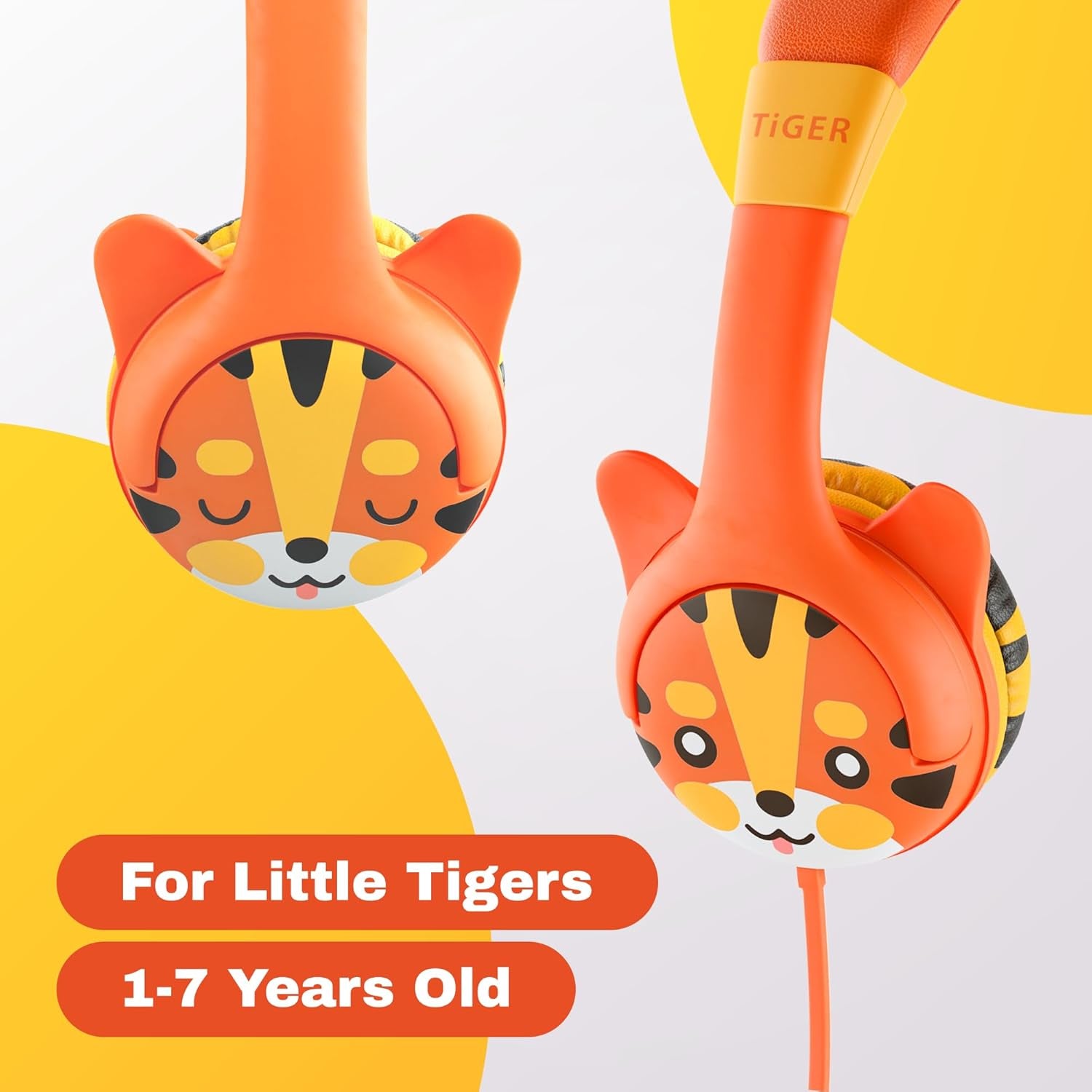 Wired Toddler Headphones for 1 - 7 Years Old — 85Db Volume Limited Baby Headphones for Plane and Car Travel — Children Headset for Airplane, Ipad and Tablet, Kids Headphone with Cord for Children - TrendyTechWorldTrendyTechWorld7445003612622TrendyTechWorldWired Toddler Headphones for 1 - 7 Years Old — 85Db Volume Limited Baby Headphones for Plane and Car Travel — Children Headset for Airplane, Ipad and Tablet, Kids Headphone with Cord for Children