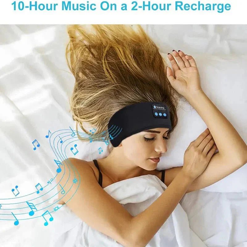Bluetooth Sleep Headband – Wireless Headphones, Built - In Speakers, Comfortable Fabric, 10 - Hour Battery Life - TrendyTechWorldElectronicsTrendyTechWorldTrendyTechWorldBluetooth Sleep Headband – Wireless Headphones, Built - In Speakers, Comfortable Fabric, 10 - Hour Battery Life