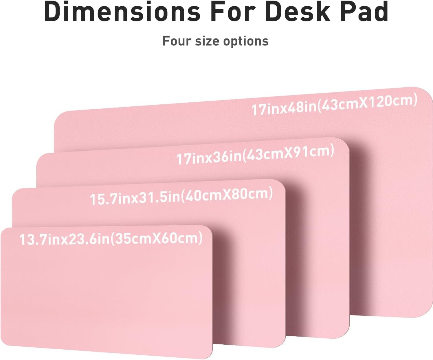 Leather Desk Pad Protector, Mouse Pad, Office Desk Mat, Non - Slip PU Leather Desk Blotter, Laptop Desk Pad, Waterproof Desk Writing Pad for Office and Home (31.5" X 15.7", Fairy Pink) - TrendyTechWorldTrendyTechWorld313111991953TrendyTechWorldLeather Desk Pad Protector, Mouse Pad, Office Desk Mat, Non - Slip PU Leather Desk Blotter, Laptop Desk Pad, Waterproof Desk Writing Pad for Office and Home (31.5" X 15.7", Fairy Pink)