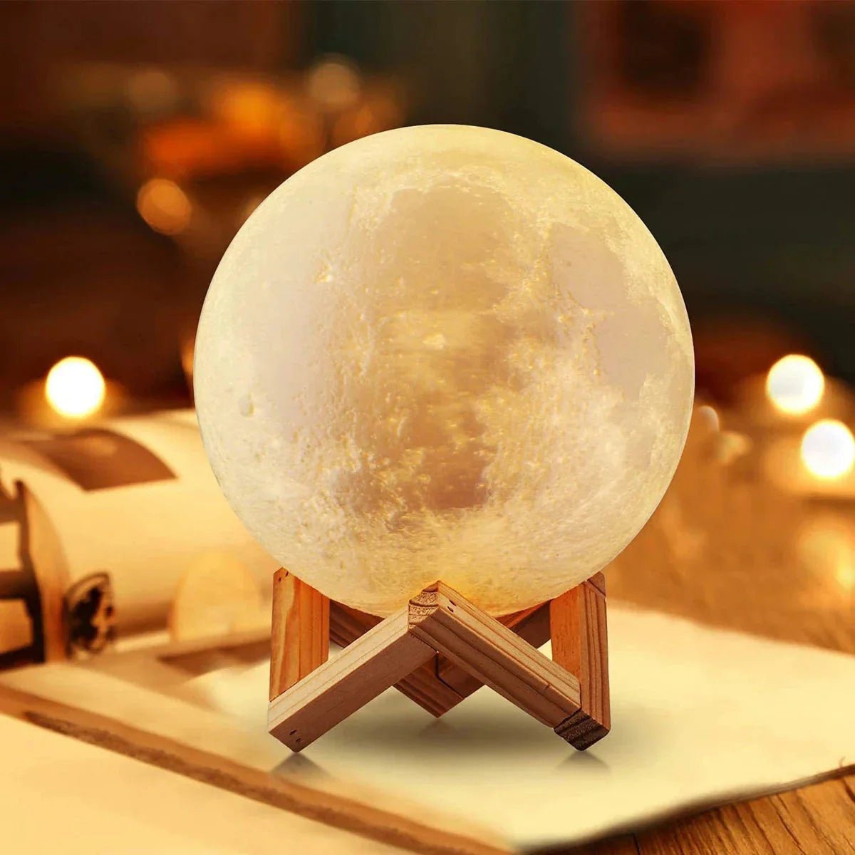 D5 Starry Moon Lamp 8Cm - LED Night Light with Stand, Perfect for Bedroom Decor and Gifts - TrendyTechWorldTrendyTechWorldTrendyTechWorldD5 Starry Moon Lamp 8Cm - LED Night Light with Stand, Perfect for Bedroom Decor and Gifts