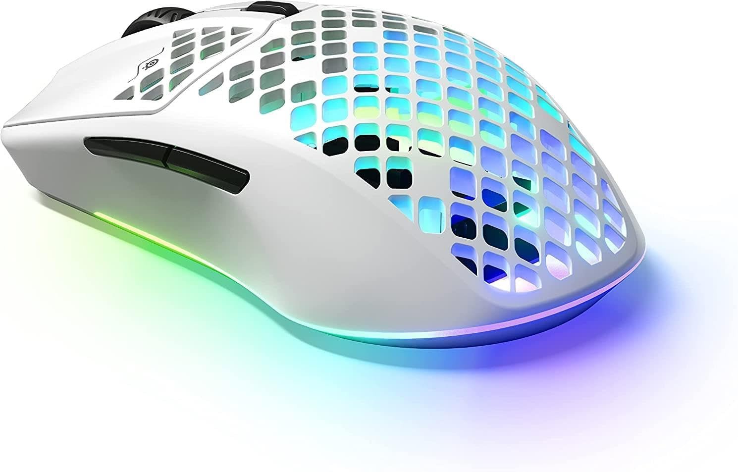Aerox 3 Wireless - Holey RGB Gaming Mouse - Ultra - Lightweight Water Resistant Design - 18K DPI Truemove Air Optical Sensor - Snow - TrendyTechWorldTrendyTechWorld313056139137TrendyTechWorldAerox 3 Wireless - Holey RGB Gaming Mouse - Ultra - Lightweight Water Resistant Design - 18K DPI Truemove Air Optical Sensor - Snow