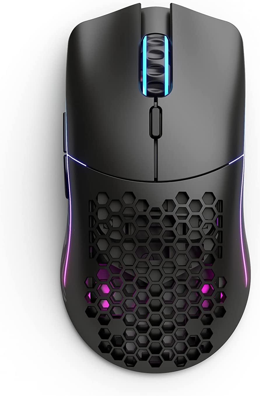 Model O Wireless Gaming Mouse - Superlight, 69G Honeycomb Design, RGB, Ambidextrous, Lag Free 2.4Ghz Wireless, up to 71 Hours Battery - Matte Black - TrendyTechWorldTrendyTechWorld744759504975TrendyTechWorldModel O Wireless Gaming Mouse - Superlight, 69G Honeycomb Design, RGB, Ambidextrous, Lag Free 2.4Ghz Wireless, up to 71 Hours Battery - Matte Black
