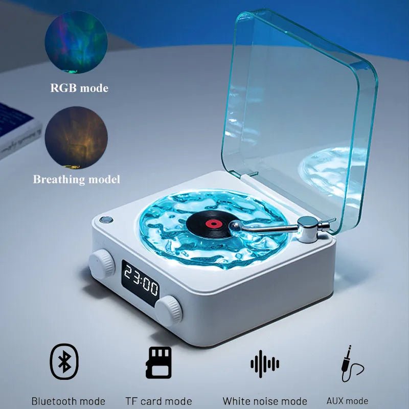 Mini Retro White Noise Bluetooth Speaker Portable Vintage Sleep Aid Bluetooth Speaker Subwoofer with RGB Light Support TF Card - TrendyTechWorldTrendyTechWorld711181456455TrendyTechWorldMini Retro White Noise Bluetooth Speaker Portable Vintage Sleep Aid Bluetooth Speaker Subwoofer with RGB Light Support TF Card