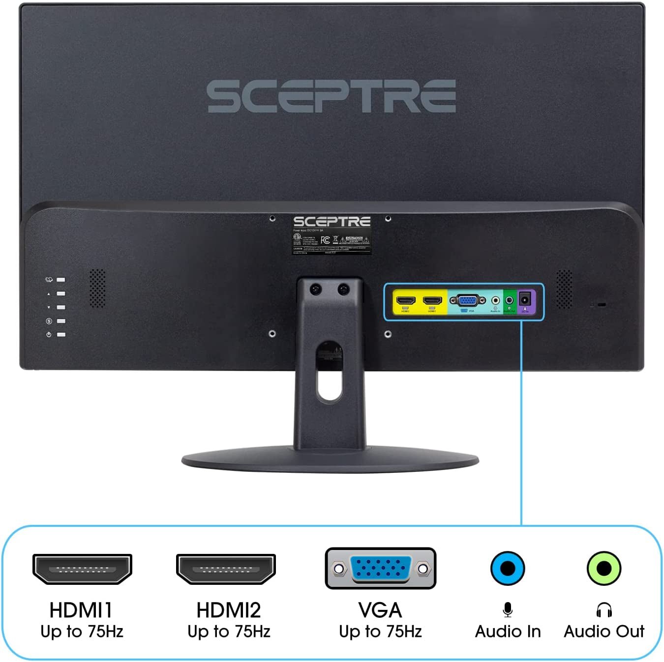 E249W - 19203R 24 - Inch FHD LED Gaming Monitor 2X HDMI VGA 75Hz Build - In Speakers, Machine Black - TrendyTechWorldTrendyTechWorld744110671162TrendyTechWorldE249W - 19203R 24 - Inch FHD LED Gaming Monitor 2X HDMI VGA 75Hz Build - In Speakers, Machine Black
