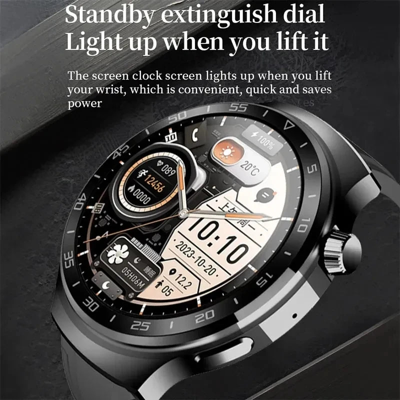for GT3 Pro Smart Watch Men 390*390 HD Screen Heart Rate Bluetooth Calls IP67 Waterproof Sport Smartwatch DIY Faces - TrendyTechWorldTrendyTechWorld7445029947968TrendyTechWorldfor GT3 Pro Smart Watch Men 390*390 HD Screen Heart Rate Bluetooth Calls IP67 Waterproof Sport Smartwatch DIY Faces