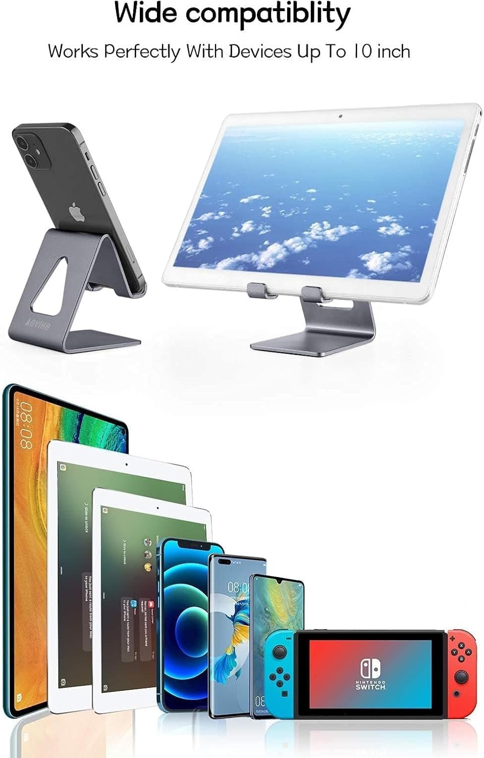 Cell Phone Stand Desk Phone Holder - Aluminum Mobile Phone Cradle Dock for Iphone 15 14 13 12 Pro 11 X Xs Max 8 7 6 6S plus SE 5 Samsung All Smart Phones, Dark Gray - TrendyTechWorldTrendyTechWorld313054525581TrendyTechWorldCell Phone Stand Desk Phone Holder - Aluminum Mobile Phone Cradle Dock for Iphone 15 14 13 12 Pro 11 X Xs Max 8 7 6 6S plus SE 5 Samsung All Smart Phones, Dark Gray