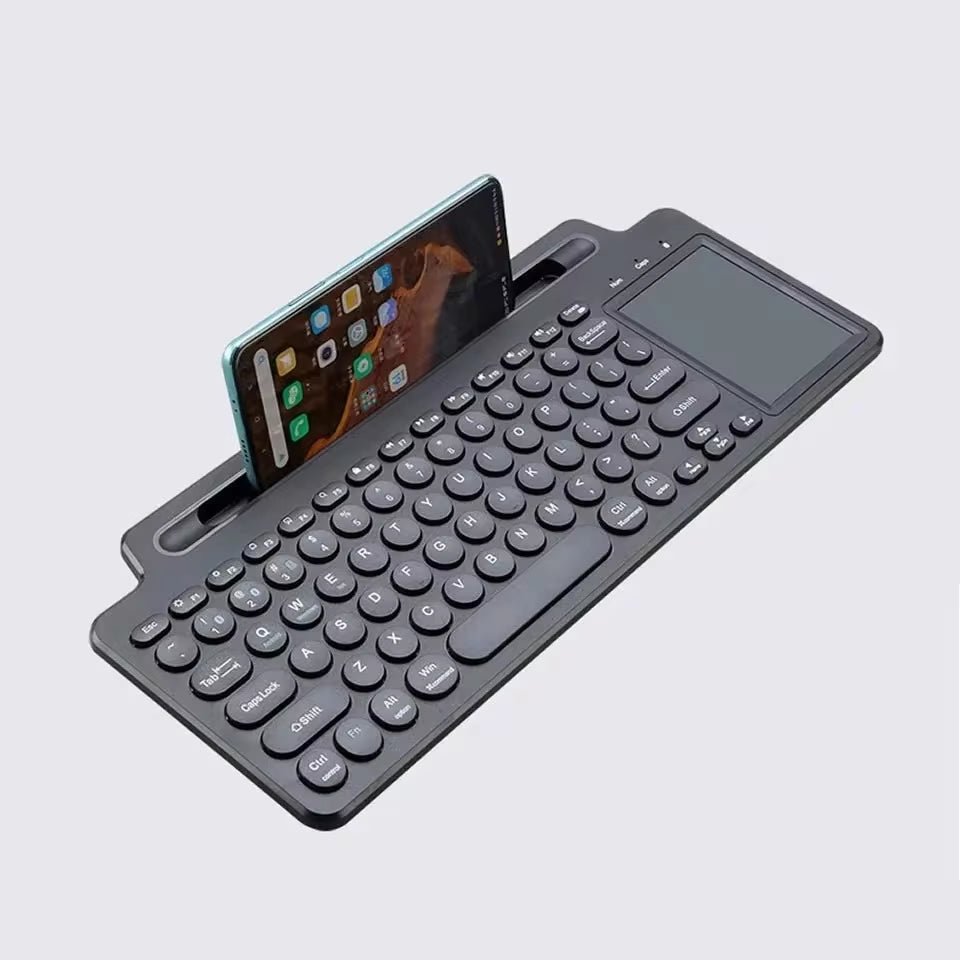 Bluetooth Keyboard 2.4G Wireless Keyboard with Touchpad Card Slot Keyboard for Laptop Tablet Android IOS Ipad Gaming Keyboard - TrendyTechWorldTrendyTechWorld313104431404TrendyTechWorldBluetooth Keyboard 2.4G Wireless Keyboard with Touchpad Card Slot Keyboard for Laptop Tablet Android IOS Ipad Gaming Keyboard