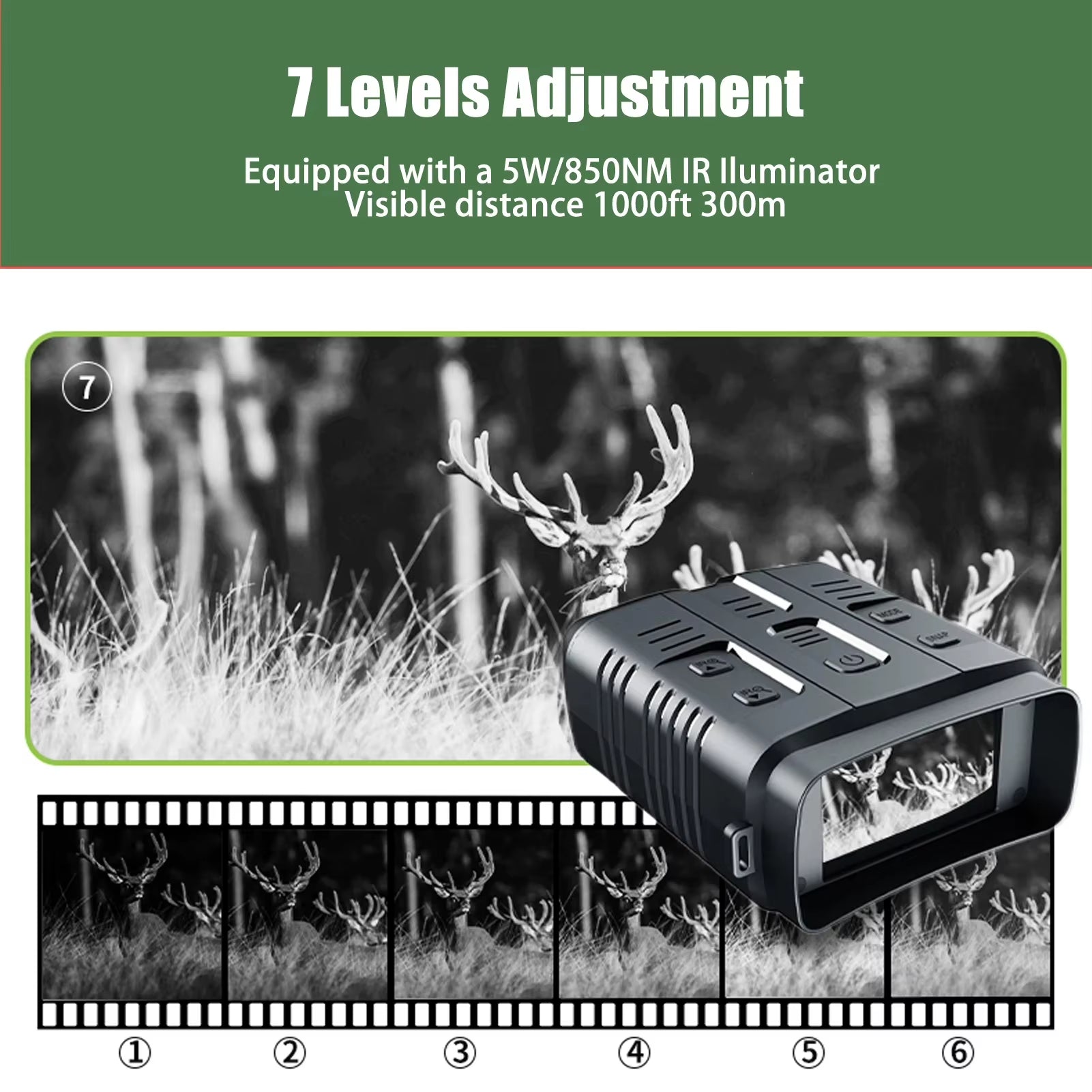 4K Night Vision Binocular Device 10X Digital Zoom Full Dark 800M Infrared Wifi Telescope for Hunting Camping Video Record - TrendyTechWorldTrendyTechWorld7445015824891TrendyTechWorld4K Night Vision Binocular Device 10X Digital Zoom Full Dark 800M Infrared Wifi Telescope for Hunting Camping Video Record