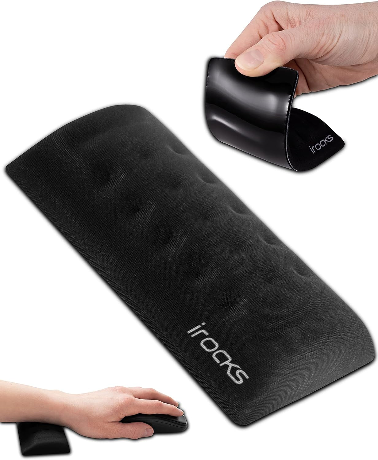 Memory Foam Mouse Wrist Rest - Pain - Reducing Wrist Rest for Mouse - Non - Slip Rubber Base Wrist Rest - Cooling Mouse Wrist Support for Long Hours of Work, Studying, Gaming (Black) - TrendyTechWorldTrendyTechWorld7445044267232TrendyTechWorldMemory Foam Mouse Wrist Rest - Pain - Reducing Wrist Rest for Mouse - Non - Slip Rubber Base Wrist Rest - Cooling Mouse Wrist Support for Long Hours of Work, Studying, Gaming (Black)
