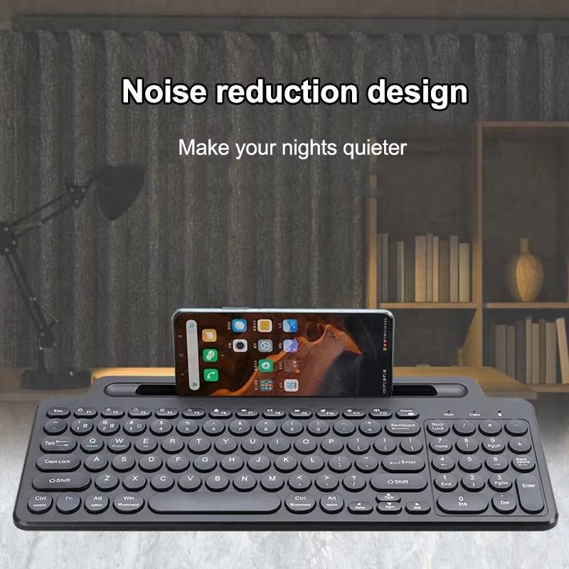 Bluetooth Keyboard 2.4G Wireless Keyboard with Touchpad Card Slot Keyboard for Laptop Tablet Android IOS Ipad Gaming Keyboard - TrendyTechWorldTrendyTechWorld313104431404TrendyTechWorldBluetooth Keyboard 2.4G Wireless Keyboard with Touchpad Card Slot Keyboard for Laptop Tablet Android IOS Ipad Gaming Keyboard