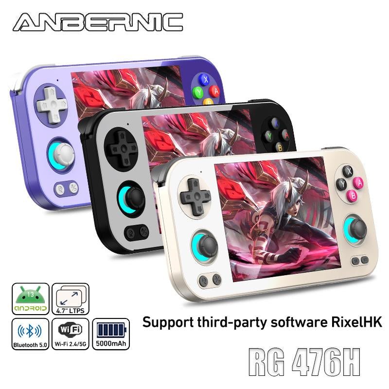 ANBERNIC RG 476H Retro Handheld Game Console RG476H Android 13 Battery 5000Mah Large - Angle 3D Hall Joystick Unisoc T820 4.7 Inch LTPS Touch Screen 1080 DP Output Streaming Gift - TrendyTechWorldTrendyTechWorld7445023044038TrendyTechWorldANBERNIC RG 476H Retro Handheld Game Console RG476H Android 13 Battery 5000Mah Large - Angle 3D Hall Joystick Unisoc T820 4.7 Inch LTPS Touch Screen 1080 DP Output Streaming Gift