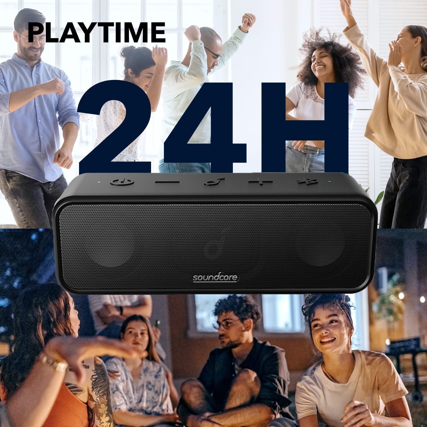 3 Portable Bluetooth Speaker - Wireless, IPX7 Waterproof, 24H Playtime, Pure Titanium Diaphragm Drivers, Partycast, Bassup, Custom EQ App - for Home, Shower, Outdoor, and Beach - TrendyTechWorldTrendyTechWorld313096273280TrendyTechWorld3 Portable Bluetooth Speaker - Wireless, IPX7 Waterproof, 24H Playtime, Pure Titanium Diaphragm Drivers, Partycast, Bassup, Custom EQ App - for Home, Shower, Outdoor, and Beach