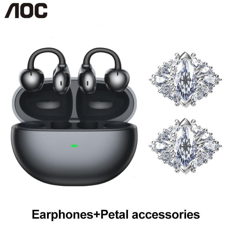 AOC ACD2544 Clip - On Wireless Headphones with 2025 Bluetooth 6.0 for Faster, Stable Connection & Low Power Use, Panoramic Stereo Sound, HD Audio, Ergonomic Design, Comfortable Fit, Life - Level Waterproof & Sweatproof Sturdy Noise Free - TrendyTechWorldTrendyTechWorld7445016055065TrendyTechWorldAOC ACD2544 Clip - On Wireless Headphones with 2025 Bluetooth 6.0 for Faster, Stable Connection & Low Power Use, Panoramic Stereo Sound, HD Audio, Ergonomic Design, Comfortable Fit, Life - Level Waterpro