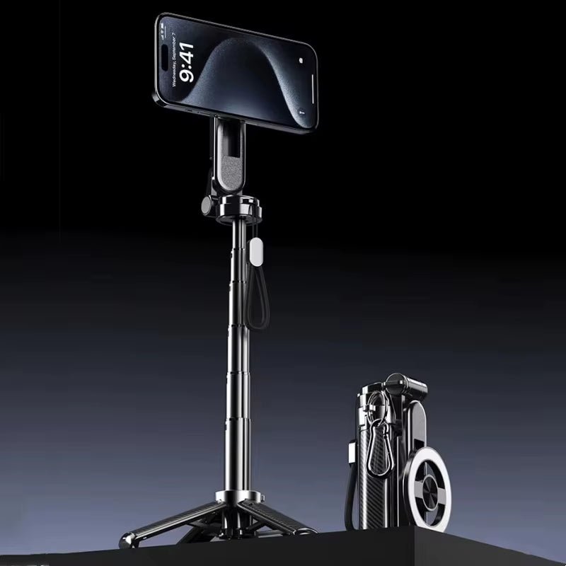4 - In - 1 Multifunctional Magnetic Mini Selfie Stick with 360° Rotation Wireless Bluetooth Control Magnetic Phone Holder - TrendyTechWorldTrendyTechWorld313040838831TrendyTechWorld4 - In - 1 Multifunctional Magnetic Mini Selfie Stick with 360° Rotation Wireless Bluetooth Control Magnetic Phone Holder