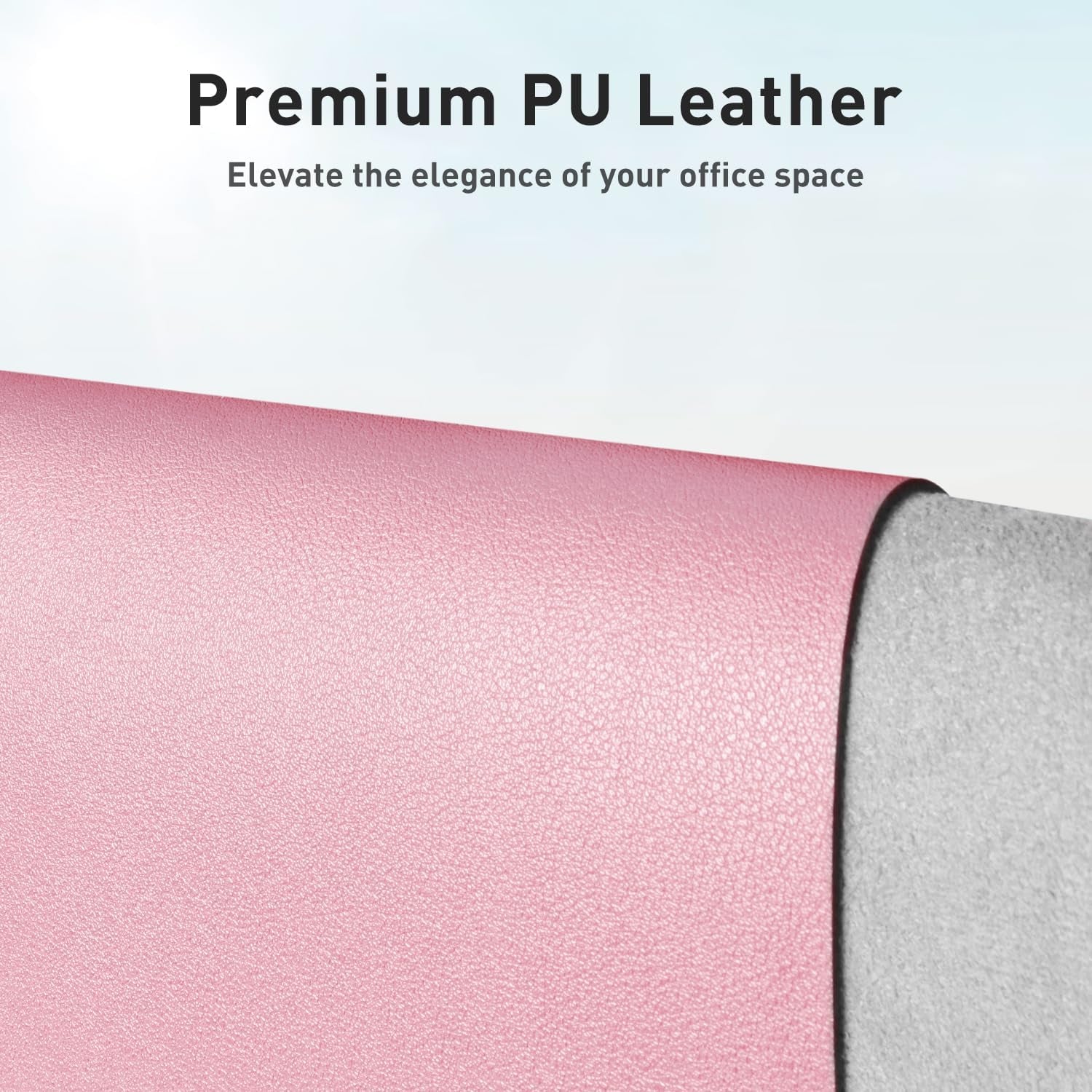 Leather Desk Pad Protector, Mouse Pad, Office Desk Mat, Non - Slip PU Leather Desk Blotter, Laptop Desk Pad, Waterproof Desk Writing Pad for Office and Home (31.5" X 15.7", Fairy Pink) - TrendyTechWorldTrendyTechWorld313111991953TrendyTechWorldLeather Desk Pad Protector, Mouse Pad, Office Desk Mat, Non - Slip PU Leather Desk Blotter, Laptop Desk Pad, Waterproof Desk Writing Pad for Office and Home (31.5" X 15.7", Fairy Pink)
