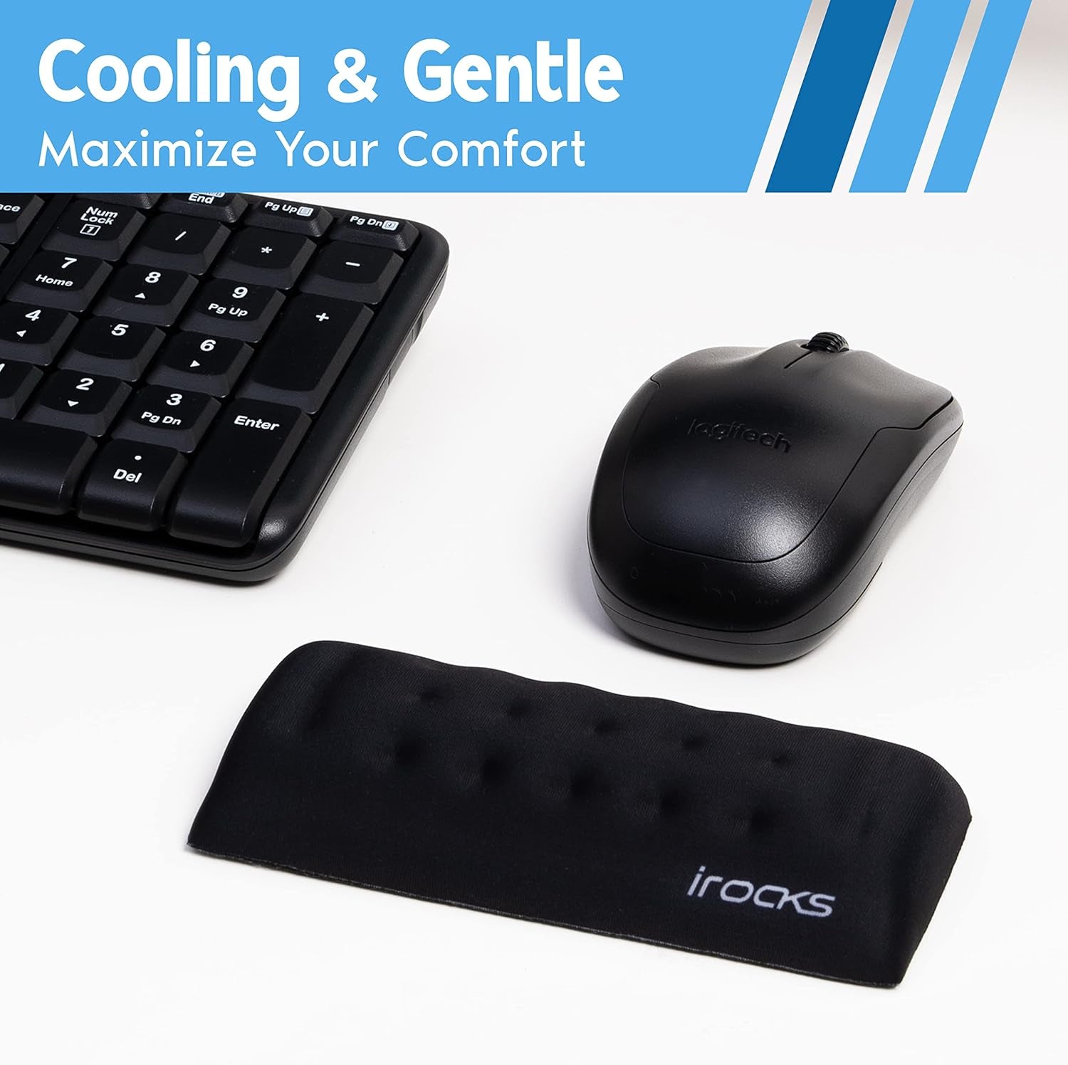 Memory Foam Mouse Wrist Rest - Pain - Reducing Wrist Rest for Mouse - Non - Slip Rubber Base Wrist Rest - Cooling Mouse Wrist Support for Long Hours of Work, Studying, Gaming (Black) - TrendyTechWorldTrendyTechWorld7445044267232TrendyTechWorldMemory Foam Mouse Wrist Rest - Pain - Reducing Wrist Rest for Mouse - Non - Slip Rubber Base Wrist Rest - Cooling Mouse Wrist Support for Long Hours of Work, Studying, Gaming (Black)