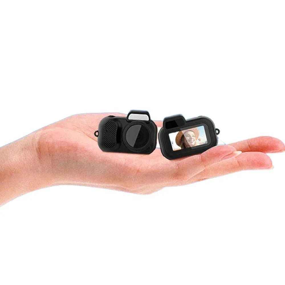Mini Slr - Shaped 1080P Pocket DV Camera – Portable Body Cam, Action Camera with Display Screen, Loop Recording, & Filters - TrendyTechWorldTrendyTechWorldTrendyTechWorldMini Slr - Shaped 1080P Pocket DV Camera – Portable Body Cam, Action Camera with Display Screen, Loop Recording, & Filters