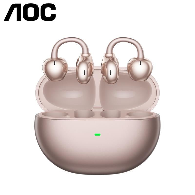 AOC ACD2544 Clip - On Wireless Headphones with 2025 Bluetooth 6.0 for Faster, Stable Connection & Low Power Use, Panoramic Stereo Sound, HD Audio, Ergonomic Design, Comfortable Fit, Life - Level Waterproof & Sweatproof Sturdy Noise Free - TrendyTechWorldTrendyTechWorld7445052399345TrendyTechWorldAOC ACD2544 Clip - On Wireless Headphones with 2025 Bluetooth 6.0 for Faster, Stable Connection & Low Power Use, Panoramic Stereo Sound, HD Audio, Ergonomic Design, Comfortable Fit, Life - Level Waterpro
