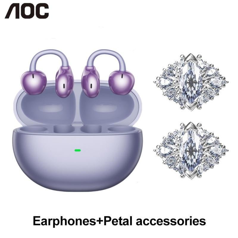 AOC ACD2544 Clip - On Wireless Headphones with 2025 Bluetooth 6.0 for Faster, Stable Connection & Low Power Use, Panoramic Stereo Sound, HD Audio, Ergonomic Design, Comfortable Fit, Life - Level Waterproof & Sweatproof Sturdy Noise Free - TrendyTechWorldTrendyTechWorld7445009154133TrendyTechWorldAOC ACD2544 Clip - On Wireless Headphones with 2025 Bluetooth 6.0 for Faster, Stable Connection & Low Power Use, Panoramic Stereo Sound, HD Audio, Ergonomic Design, Comfortable Fit, Life - Level Waterpro