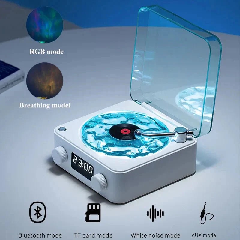 Mini Retro White Noise Bluetooth Speaker - TrendyTechWorldTrendyTechWorldTrendyTechWorldMini Retro White Noise Bluetooth Speaker