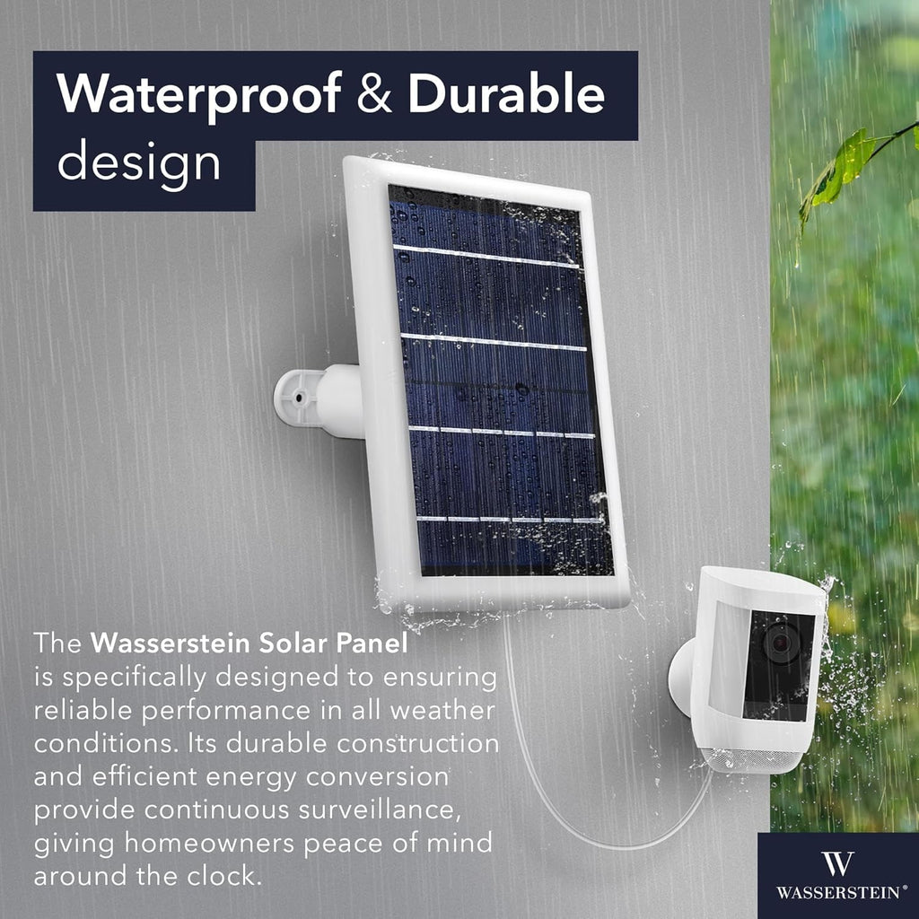 Solar Panel Compatible with Ring Spotlight Cam/Plus/Pro Battery, Stick up Cam/Pro & Outdoor Cam plus Battery - Continuous Power for Ring Surveillance Camera (3 - Pack, White) - TrendyTechWorldTrendyTechWorld744110808049TrendyTechWorldSolar Panel Compatible with Ring Spotlight Cam/Plus/Pro Battery, Stick up Cam/Pro & Outdoor Cam plus Battery - Continuous Power for Ring Surveillance Camera (3 - Pack, White)