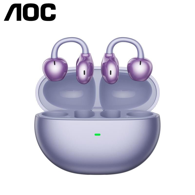 AOC ACD2544 Clip - On Wireless Headphones with 2025 Bluetooth 6.0 for Faster, Stable Connection & Low Power Use, Panoramic Stereo Sound, HD Audio, Ergonomic Design, Comfortable Fit, Life - Level Waterproof & Sweatproof Sturdy Noise Free - TrendyTechWorldTrendyTechWorld7445052399345TrendyTechWorldAOC ACD2544 Clip - On Wireless Headphones with 2025 Bluetooth 6.0 for Faster, Stable Connection & Low Power Use, Panoramic Stereo Sound, HD Audio, Ergonomic Design, Comfortable Fit, Life - Level Waterpro