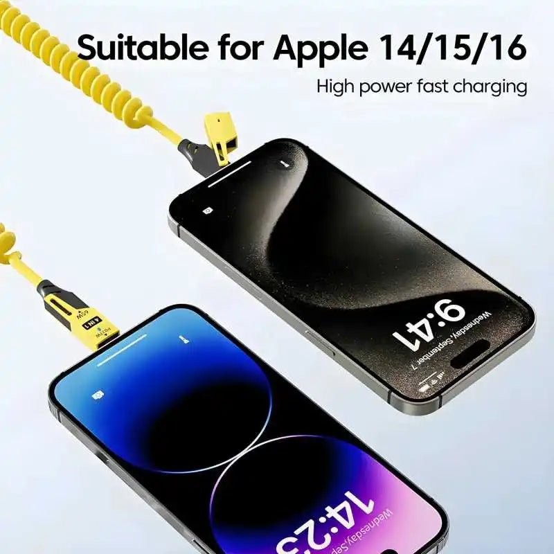 4 in 1 65W Spring Short Data Cable 6A USB Type C Spring Telescopic Quick Charger Wire Spring USB Cable for Iphone 15 14 13 12 - TrendyTechWorldTrendyTechWorld313031015067TrendyTechWorld4 in 1 65W Spring Short Data Cable 6A USB Type C Spring Telescopic Quick Charger Wire Spring USB Cable for Iphone 15 14 13 12