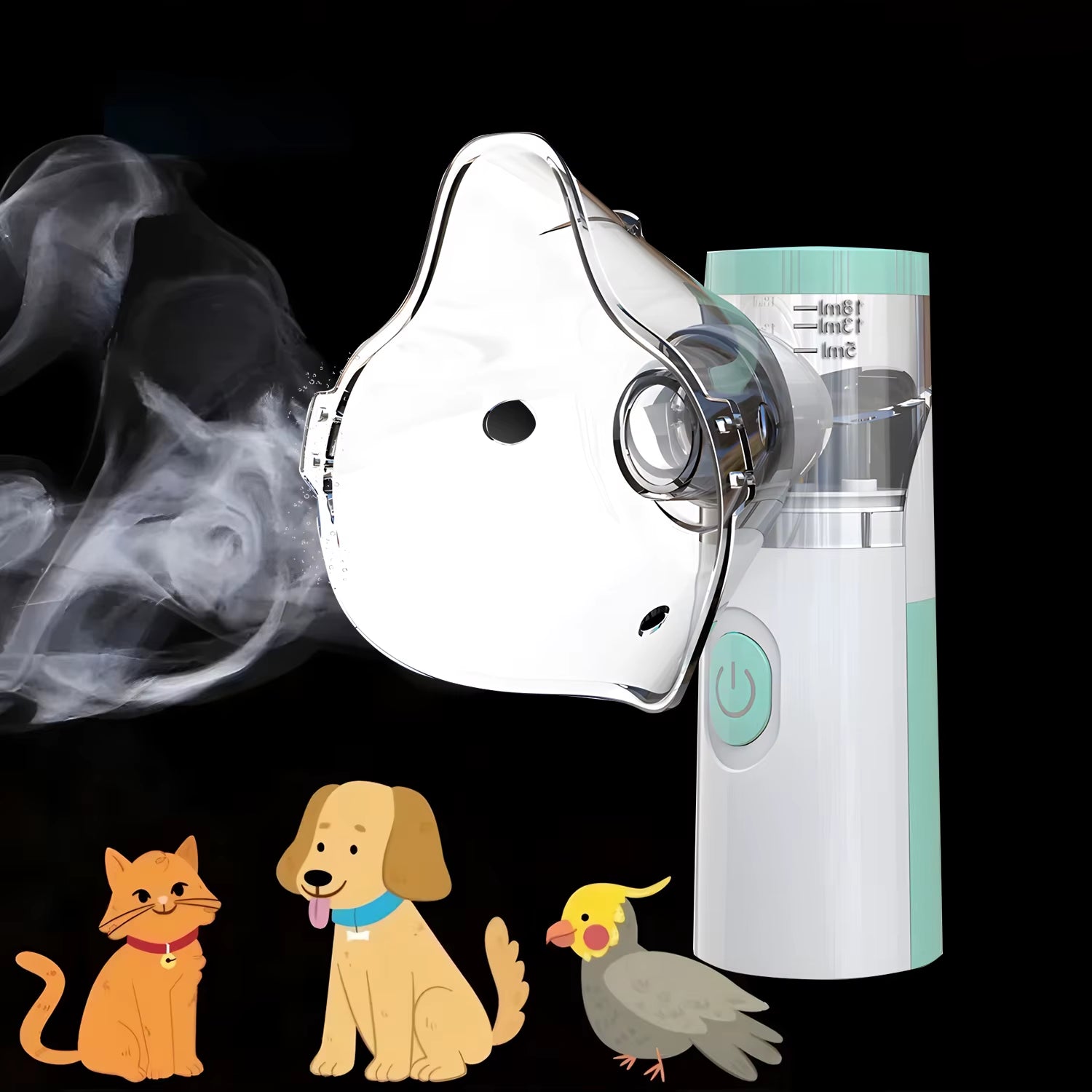 Pet Portable Nebulizer Machine Medical Atomizer Nebuliser Inhalator for Animal Silent Inhaler Humidificador Nebulizador - TrendyTechWorldTrendyTechWorld7445033822848TrendyTechWorldPet Portable Nebulizer Machine Medical Atomizer Nebuliser Inhalator for Animal Silent Inhaler Humidificador Nebulizador
