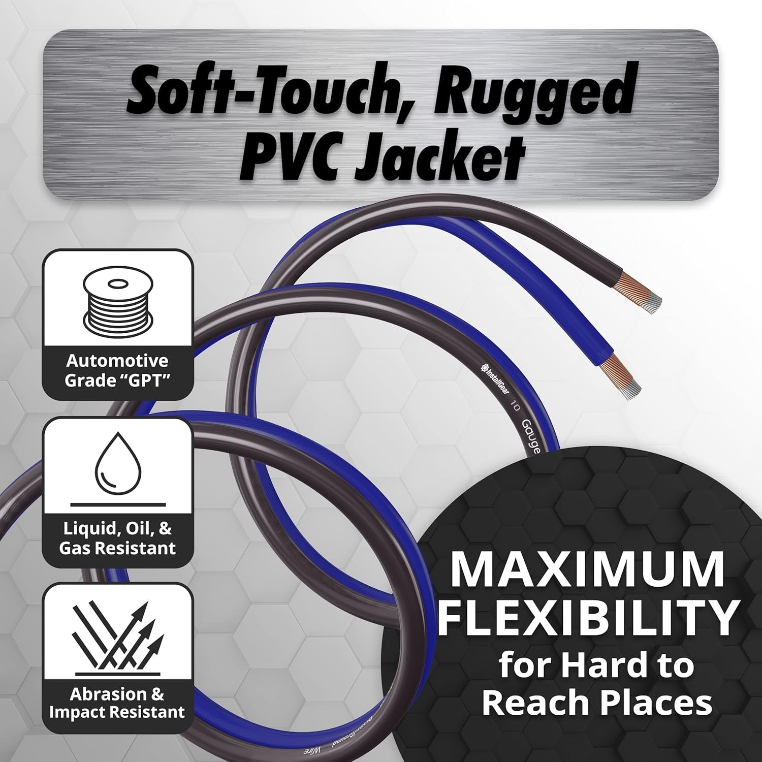 10 Gauge Wire (50Ft) Copper Clad Aluminum CAA - Primary Automotive Wire, Car Amplifier Power and Ground Cable, Battery Cable, Car Audio Speaker Stereo, RV Trailer Wiring Welding Cable 10Ga - TrendyTechWorldTrendyTechWorld744759916921TrendyTechWorld10 Gauge Wire (50Ft) Copper Clad Aluminum CAA - Primary Automotive Wire, Car Amplifier Power and Ground Cable, Battery Cable, Car Audio Speaker Stereo, RV Trailer Wiring Welding Cable 10Ga