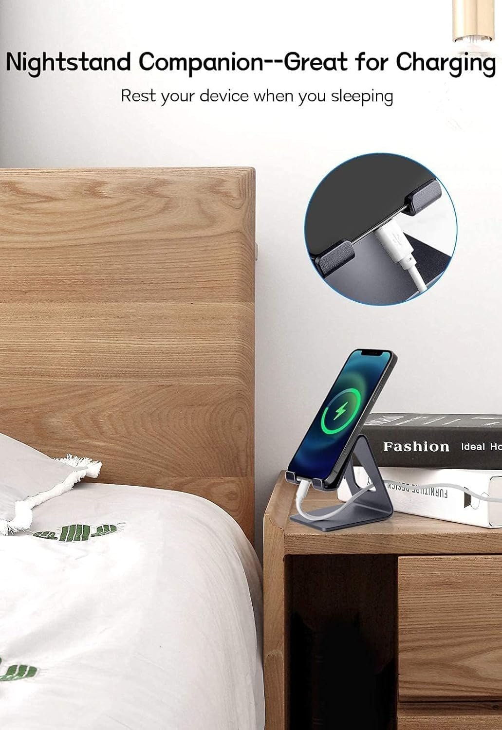 Cell Phone Stand Desk Phone Holder - Aluminum Mobile Phone Cradle Dock for Iphone 15 14 13 12 Pro 11 X Xs Max 8 7 6 6S plus SE 5 Samsung All Smart Phones, Dark Gray - TrendyTechWorldTrendyTechWorld313054525581TrendyTechWorldCell Phone Stand Desk Phone Holder - Aluminum Mobile Phone Cradle Dock for Iphone 15 14 13 12 Pro 11 X Xs Max 8 7 6 6S plus SE 5 Samsung All Smart Phones, Dark Gray