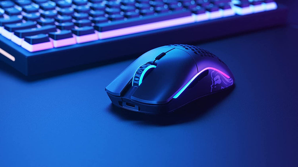 Model O Wireless Gaming Mouse - Superlight, 69G Honeycomb Design, RGB, Ambidextrous, Lag Free 2.4Ghz Wireless, up to 71 Hours Battery - Matte Black - TrendyTechWorldTrendyTechWorld744759504975TrendyTechWorldModel O Wireless Gaming Mouse - Superlight, 69G Honeycomb Design, RGB, Ambidextrous, Lag Free 2.4Ghz Wireless, up to 71 Hours Battery - Matte Black