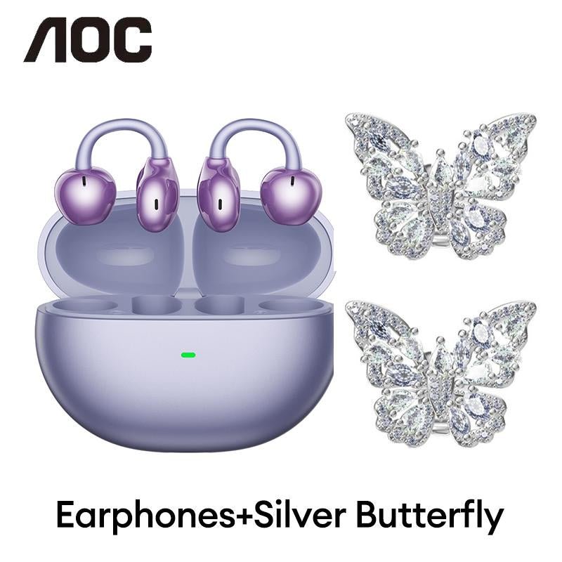 AOC ACD2544 Clip - On Wireless Headphones with 2025 Bluetooth 6.0 for Faster, Stable Connection & Low Power Use, Panoramic Stereo Sound, HD Audio, Ergonomic Design, Comfortable Fit, Life - Level Waterproof & Sweatproof Sturdy Noise Free - TrendyTechWorldTrendyTechWorld313102413488TrendyTechWorldAOC ACD2544 Clip - On Wireless Headphones with 2025 Bluetooth 6.0 for Faster, Stable Connection & Low Power Use, Panoramic Stereo Sound, HD Audio, Ergonomic Design, Comfortable Fit, Life - Level Waterproo