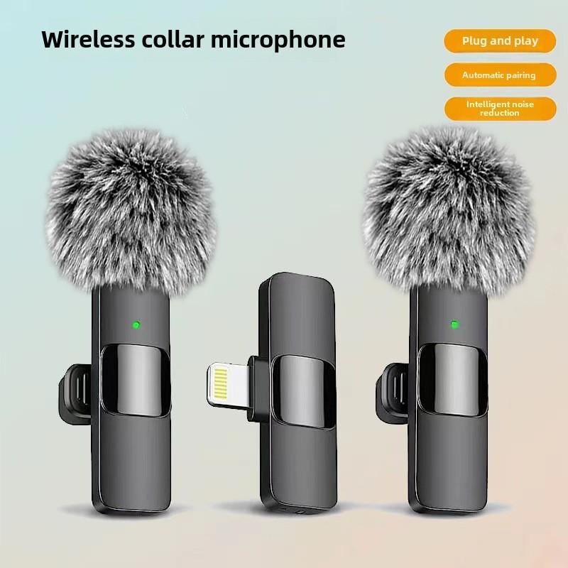 2 Pcs Wireless Lavalier Microphones for Iphone, Android, Ipad - Mini Wireless Clip - On Microphones Crystal Clear Sound Quality for Recording, Live Streaming,Vlog - TrendyTechWorldTrendyTechWorld7445039187194TrendyTechWorld2 Pcs Wireless Lavalier Microphones for Iphone, Android, Ipad - Mini Wireless Clip - On Microphones Crystal Clear Sound Quality for Recording, Live Streaming,Vlog